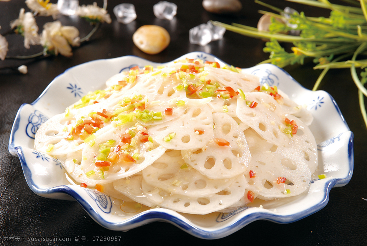 姜汁莲菜 美食 传统美食 餐饮美食 高清菜谱用图