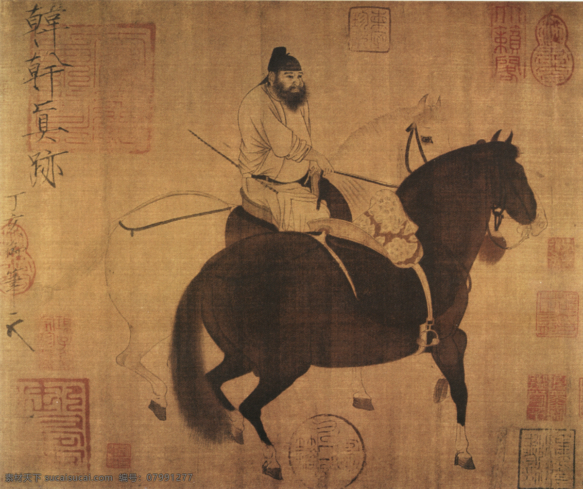 人物免费下载 壁画 人物 人物画像 中国风 中国文化 中华艺术绘画 文化艺术