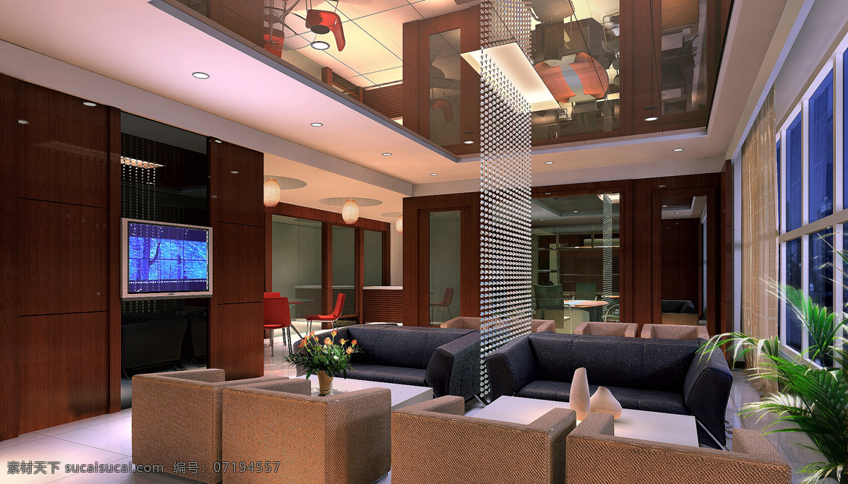 环境设计 室内设计 效果图 装修设计 商务中心 酒店 装潢 装饰设计 3d 渲染 装饰素材