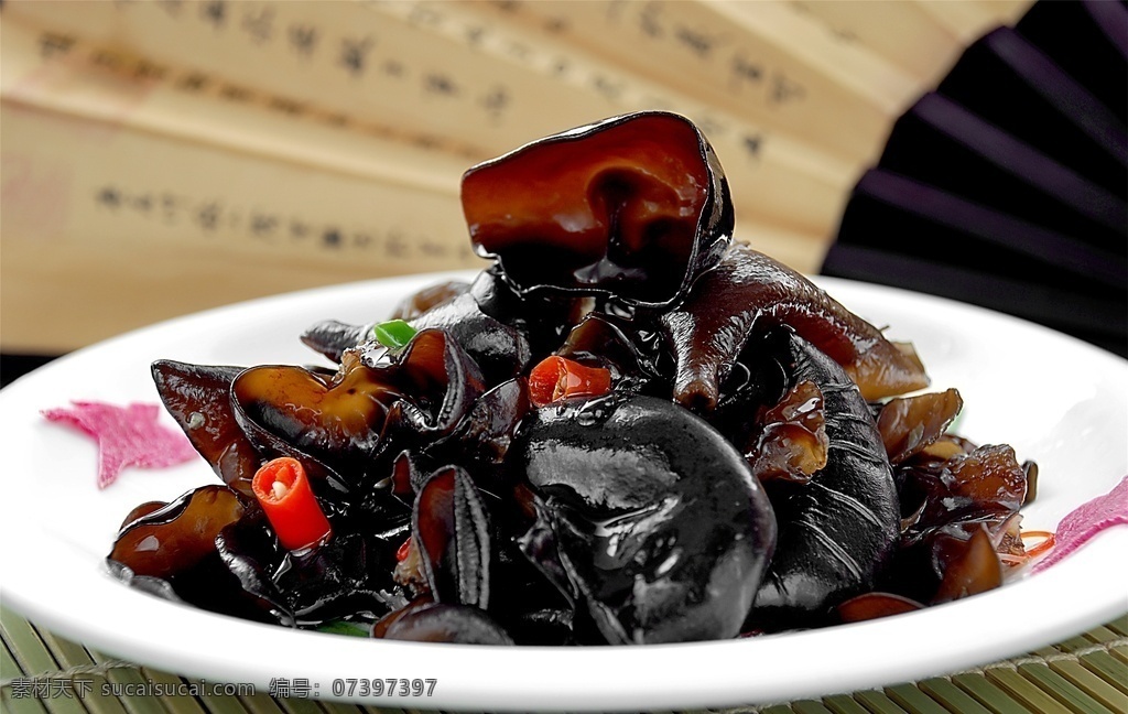爽口木耳图片 爽口木耳 美食 传统美食 餐饮美食 高清菜谱用图