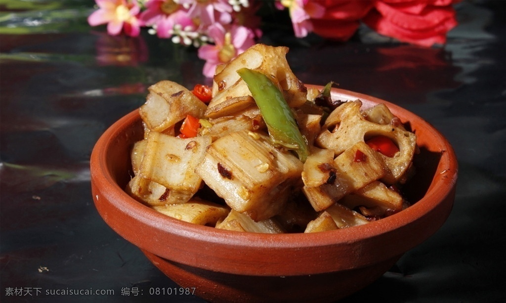 小碗蒸藕片 美食 传统美食 餐饮美食 高清菜谱用图
