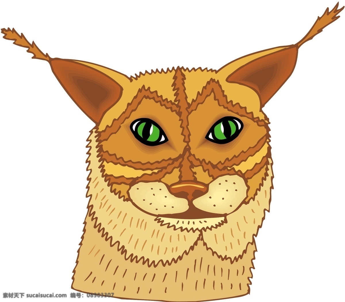 宠物猫 矢量素材 格式 eps格式 设计素材 宠物世界 矢量动物 矢量图库 白色