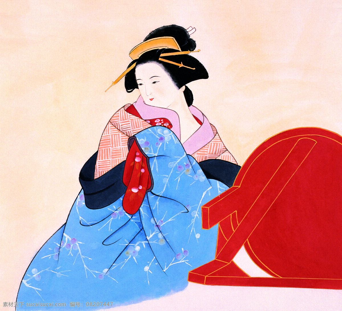 日本仕女 仕女 美女 人物图库 设计图库