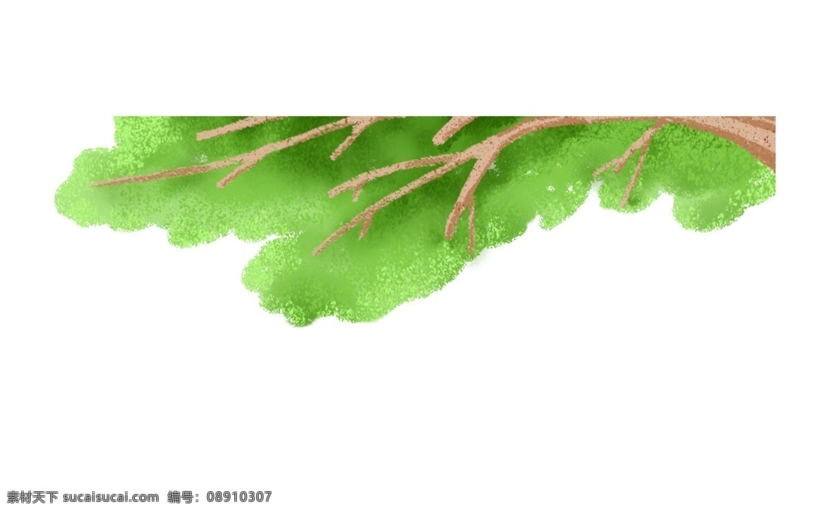 树枝 边框 免 抠 图 树枝边框 手绘树木边框 树木 树