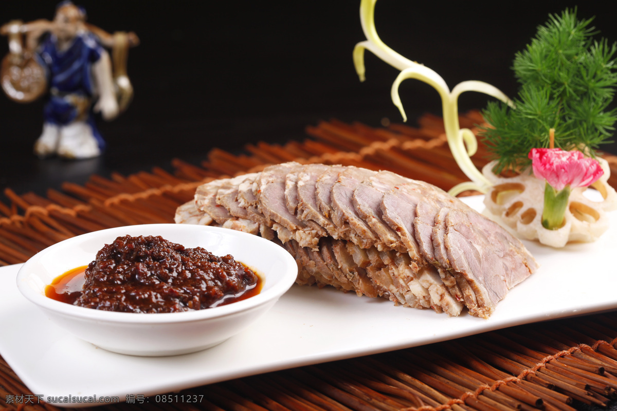 鲜蔬沾酱羊肉 鲜蔬 沾酱 羊肉 白切羊肉 热气 满汉全席 餐饮美食 传统美食