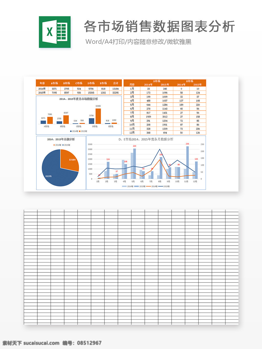 市场 数据 图表 分析 统计 营销 办公 明细表 饼图 报表 图表模板 柱形图 行业表格 折 营销实战工具 营销管理工具