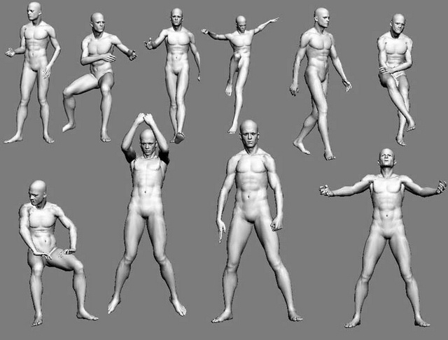 39 人物 男性 3d 模型 人体 效果 人物模型素材 3d人物模型 男人模型素材 游戏人物模型 模型免费下载 3d模型素材 其他3d模型