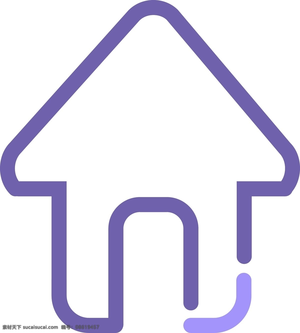 紫色 线性 购物 app 图标 紫色线性 购物app 首页