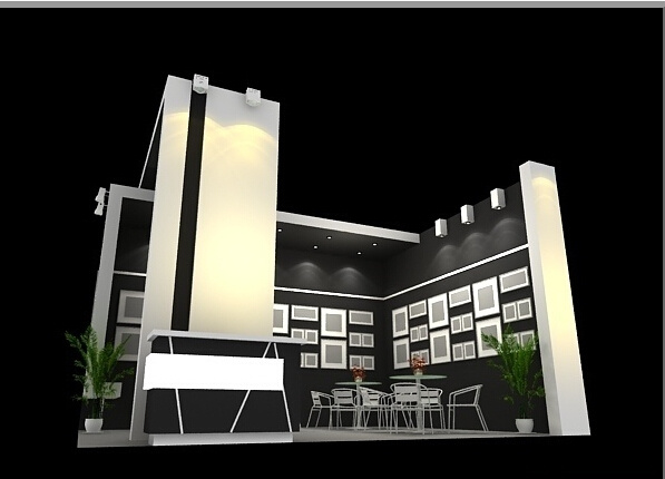 3d 舞美设计 模型 展台3d模型 展台模型下载 特装模型 装饰素材 展示设计