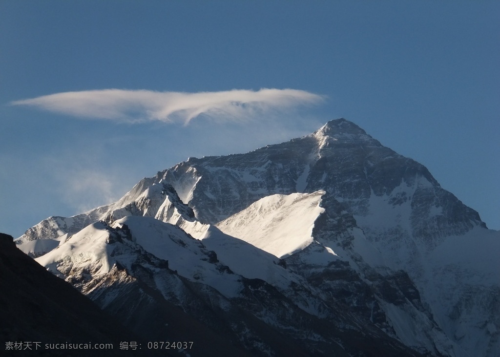 珠峰上的云 西藏 日喀则 珠峰 美景 雪山 世界第三极 珠峰大本营 自然景观 自然风景