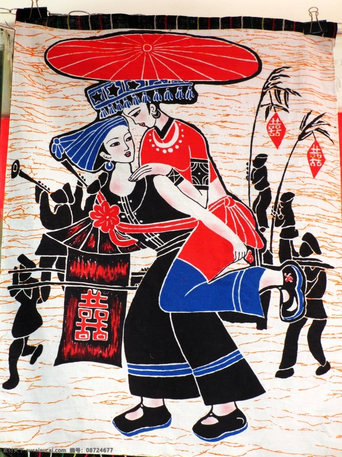 刺绣 民族风情刺绣 民族风情 人物刺绣 纯手工制作 女孩 男孩子 装饰画 绘画书法 文化艺术