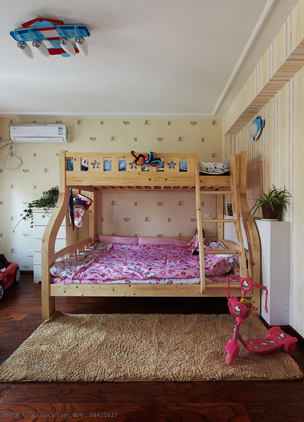 美式 学生 卧室 双层床 设计图 家居 家居生活 室内设计 装修 室内 家具 装修设计 环境设计