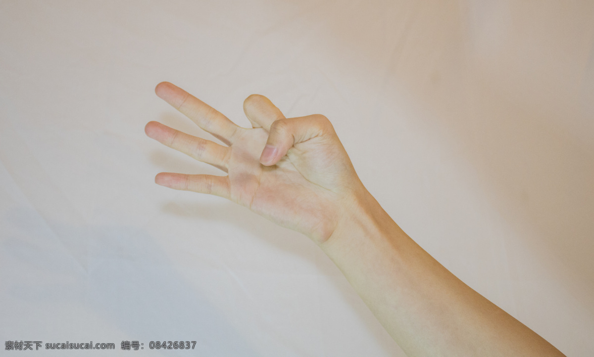 手势 三 背景 图 商用 手势三 手 手部 手势动作 商用摄影 照片