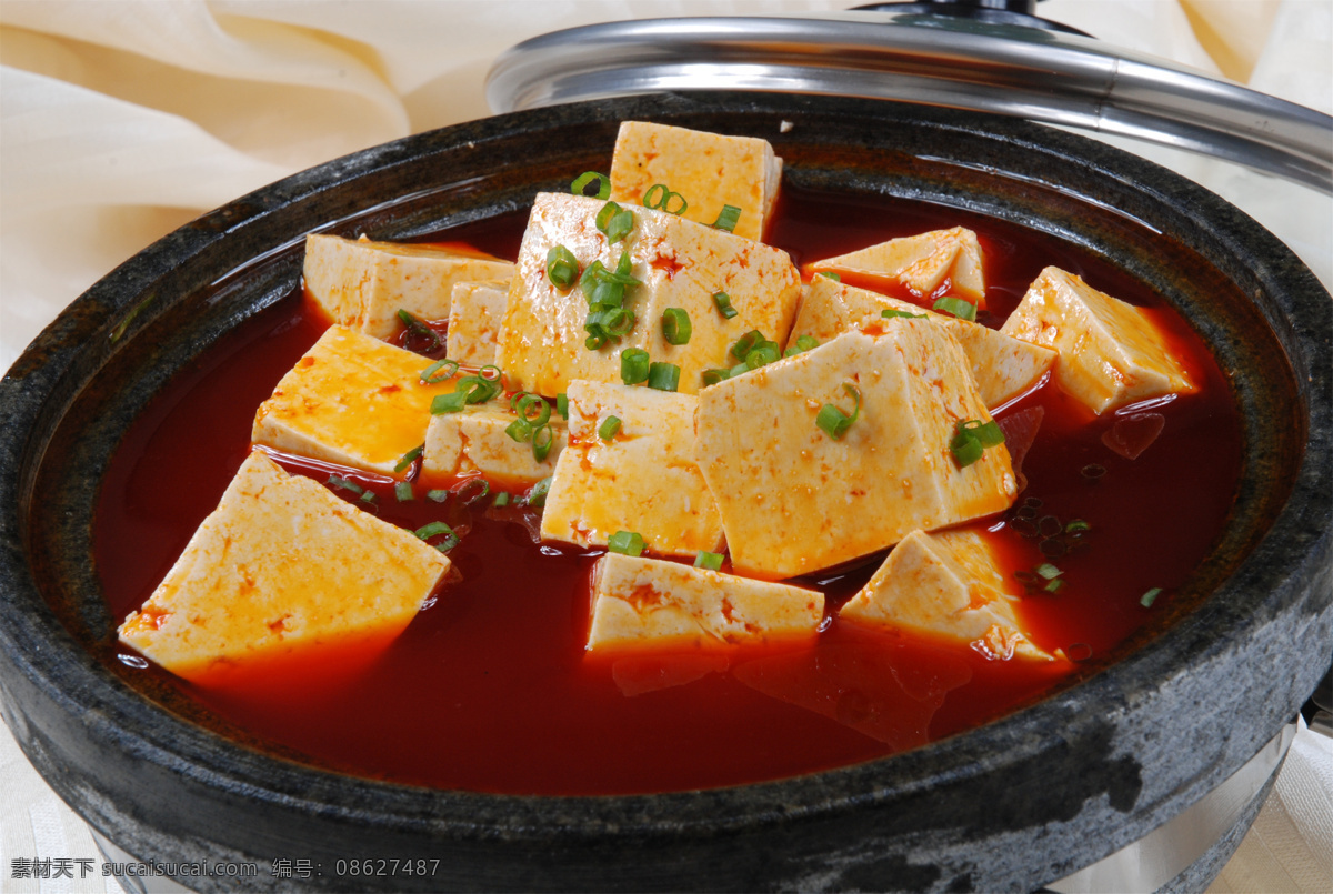 石锅豆腐 美食 传统美食 餐饮美食 高清菜谱用图