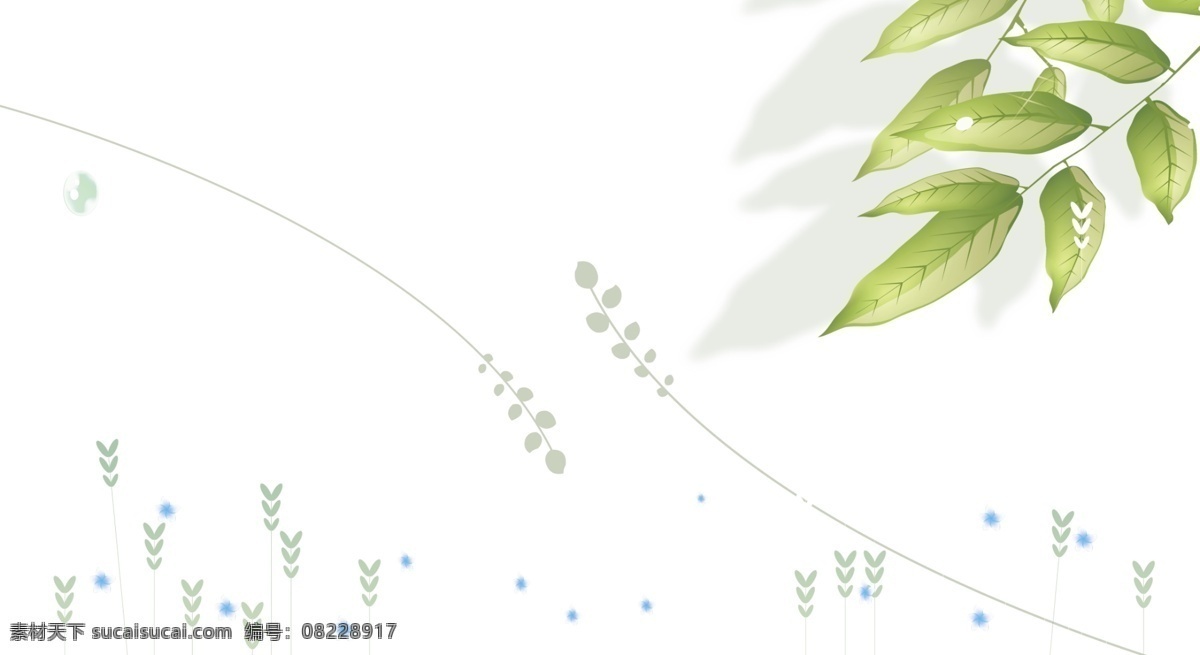 移门 分层 淡雅 花儿 漂亮 漂亮花纹 清淡 时尚 树叶 源文件 装饰素材