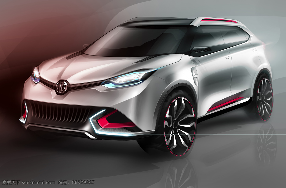 2013 cs suv 概念车 交通工具 名车 汽车 名爵 汽车设计素材 汽车模板下载 mg concept 新款 越野车 豪华车 现代科技 psd源文件