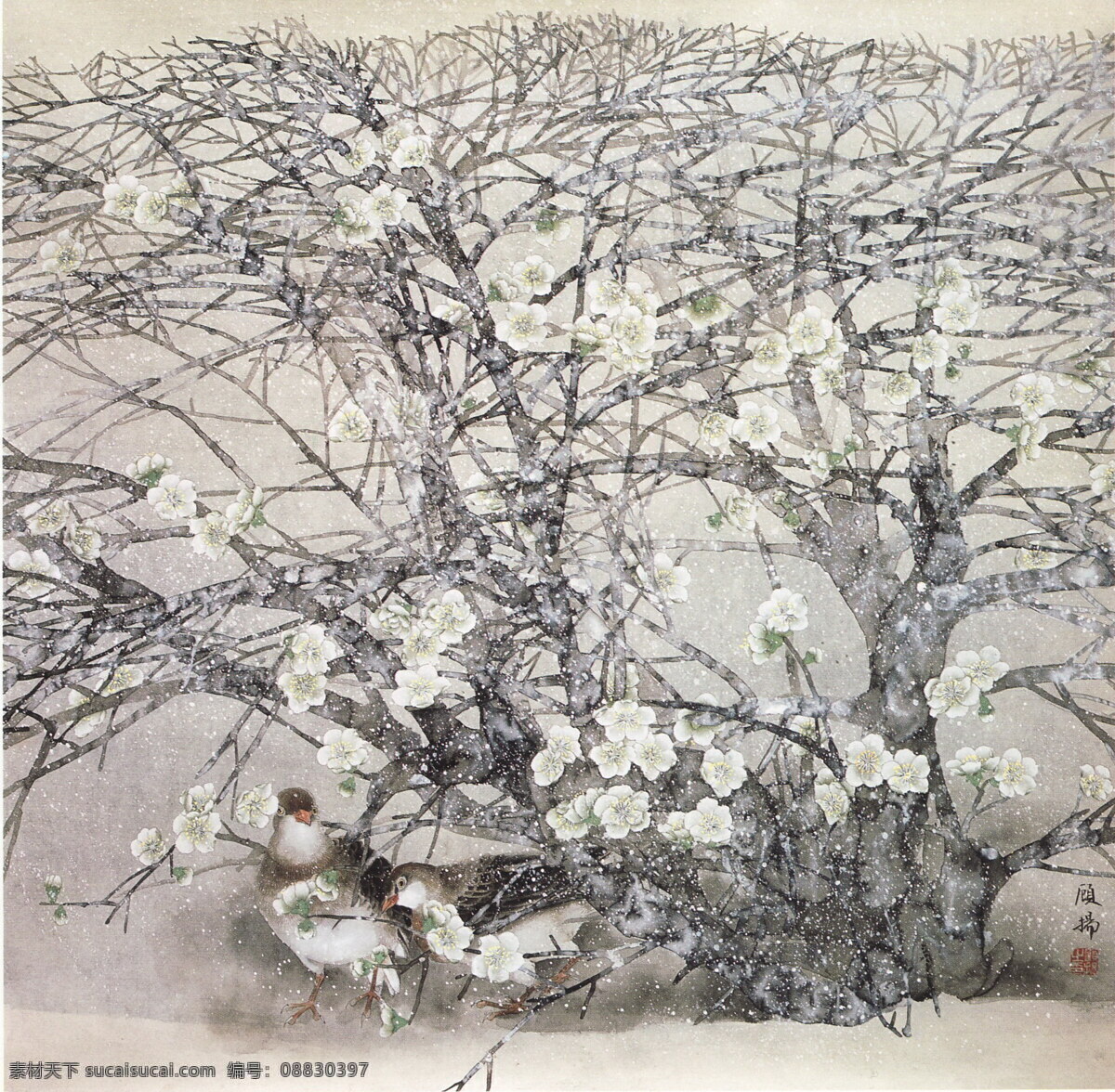 白描画 白雪 动物 风景画 工笔画 国画 绘画书法 梅花 初雪设计素材 初雪模板下载 初雪 线描 中国画 植物 树木 大师作品 工笔画花草 梅花工笔画 工笔画梅花 书法 树杆 树枝 鲜花 鸟类 小鸟 雪地 雪花 文化艺术 家居装饰素材 山水风景画