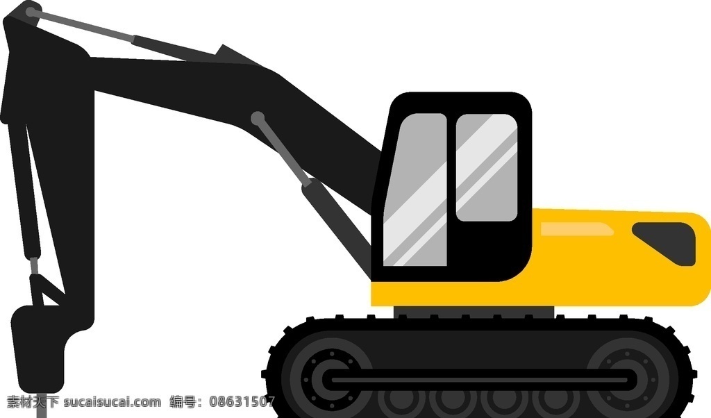工程车图片 工程车 建筑工程 车辆 车子 运载 挖掘 运输车辆 挖掘机 推土机 压路机 装载机 起重机械 卡通设计