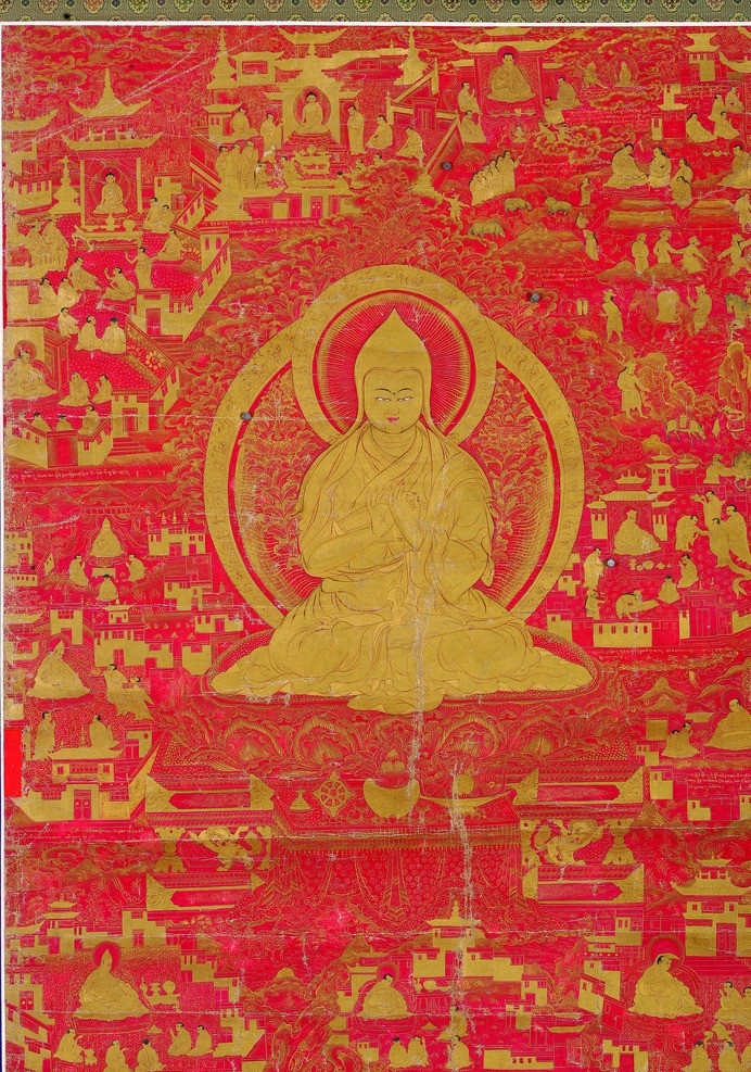 唐卡 古唐卡 西藏 藏传佛教 密宗 佛像 观音 菩萨 朱砂唐卡 佛 文物 古画 佛教 佛教故事 宗教信仰 民间绘画 民间艺术 文化艺术