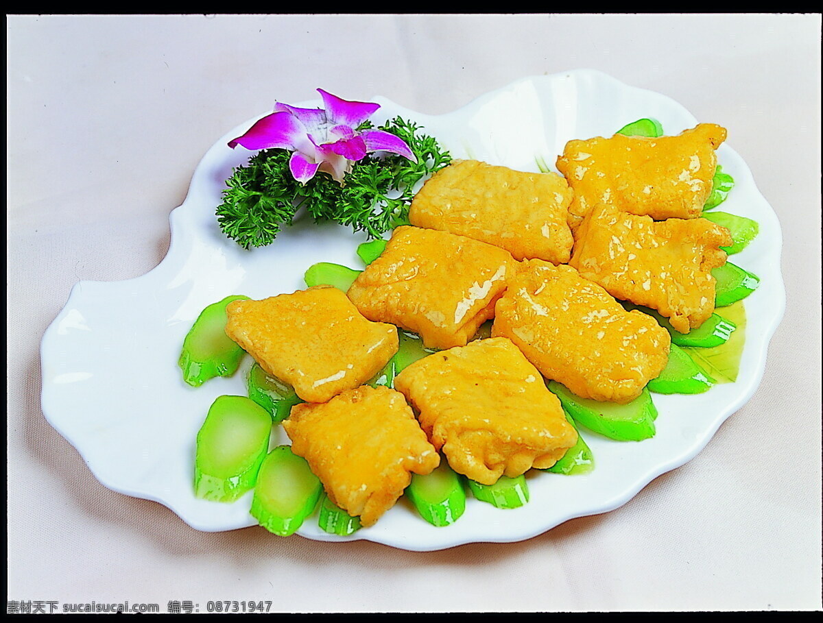 芥兰 煎 雪 鱼 美食 食物 菜肴 餐饮美食 美味 佳肴食物 中国菜 中华美食 中国菜肴 菜谱