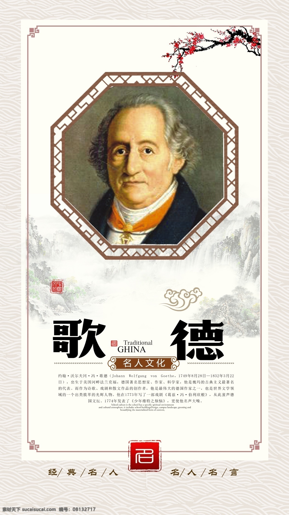 名人简介展板 歌德 名人名言大全 初中名人名言 高中名人名方 小学名人名言 中国名人名言 名人名言展板 名人名言挂画 名人名言挂图 校园名人名言 名人名言装饰 名人名言文化 名人名言简介 教室名人名言 班级名人名言 伟人名人名言 诗人 诗人展板 诗人挂画 书店挂画 学校名言警句 名人名言格言 名言警句 教师名人标语