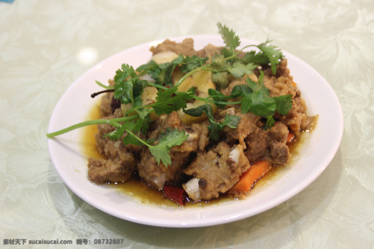 排骨扣碗 扣碗 排骨 蒸碗 骨肉 肉 餐饮美食 传统美食