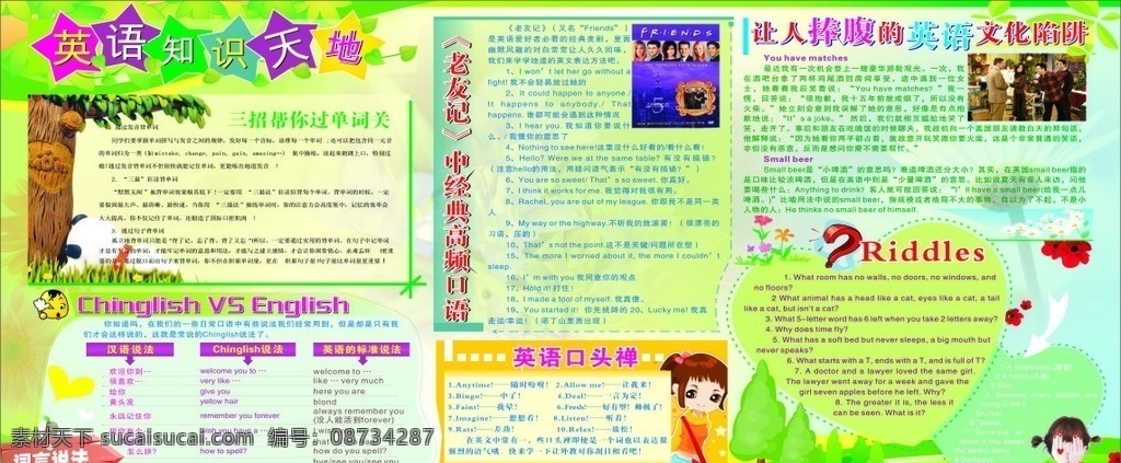 学校英语墙报 墙报 英语墙报 学校宣传栏 英语知识 英语背景 中学生英语
