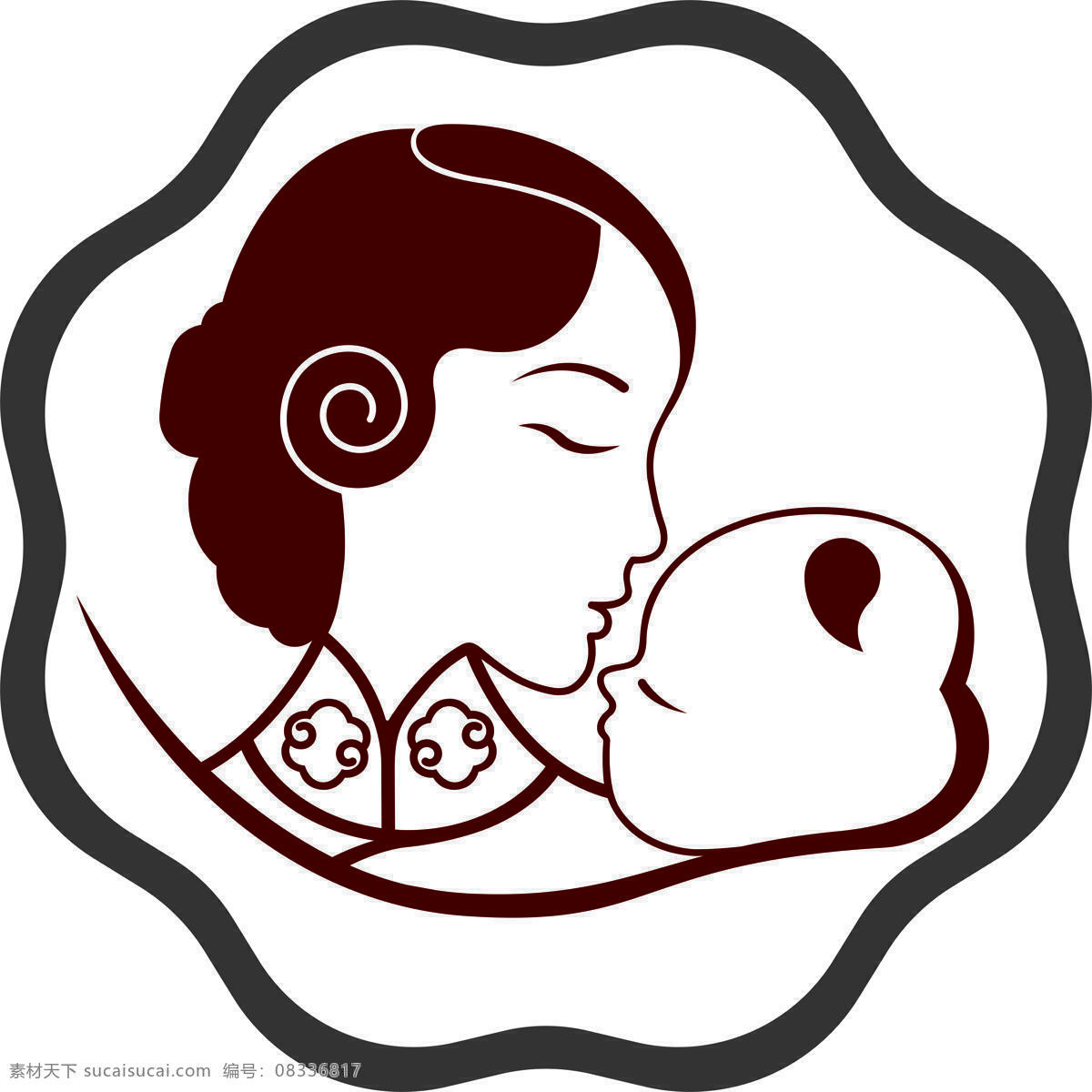母婴logo 母爱 爱孩子 养育logo 妈妈爱孩子 孩子 卡通母婴 商业广告 dm宣传单