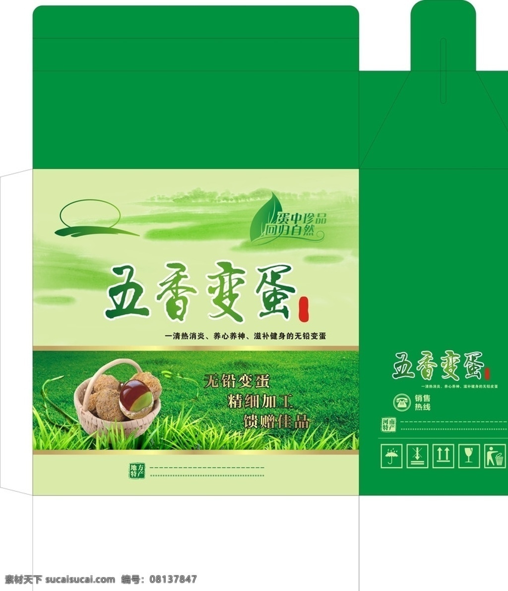 变蛋 鸡蛋 绿色 健康 包装 包装设计