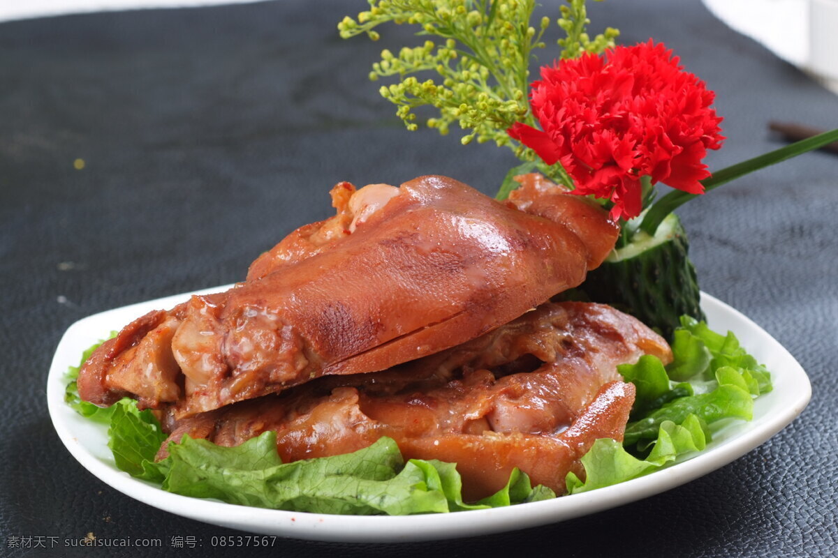 酱猪蹄 猪蹄 菜 菜品 菜谱 炒菜 卤猪蹄 菜品菜单等 餐饮美食 传统美食