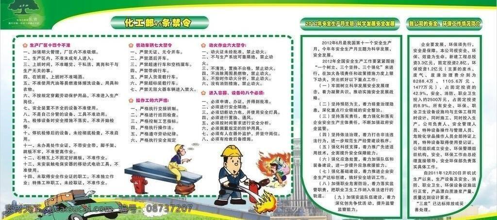 安全 板报 安全板报 安全知识 防火 展板 矢量 模板下载 禁令 员工禁令 其他展板设计