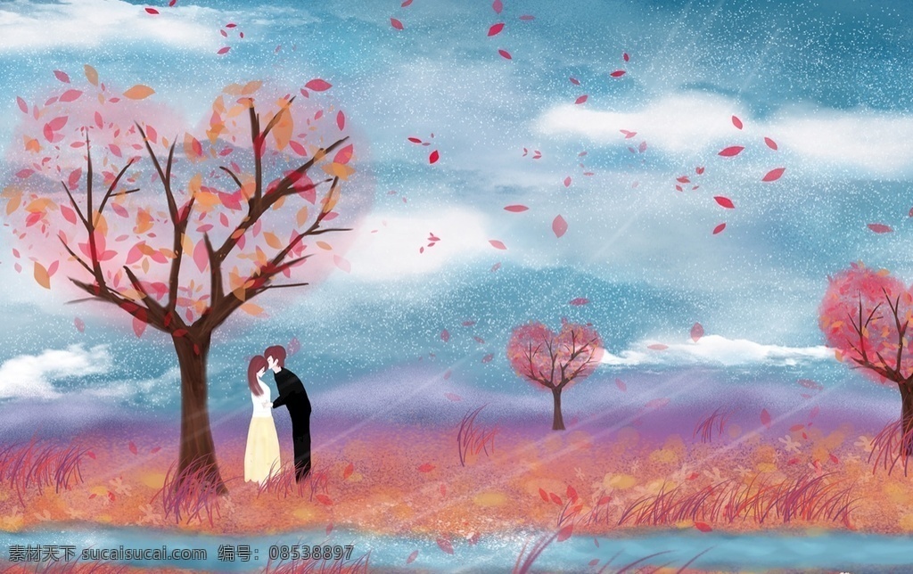 情人节 插画 手绘 情人 七夕 七夕节 爱情 夫妻 爱人 夫妇 结婚 婚庆 甜蜜 爱 男孩 女孩 恋爱 对象 卡通 宣传 宣传画 男朋友 女朋友 寄托 牵手 追求 相亲