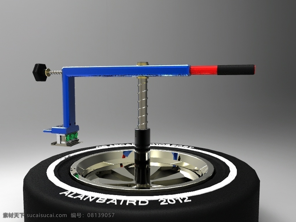 产生 快速 轮胎 拆卸 工具 摩托车 3d模型素材 其他3d模型