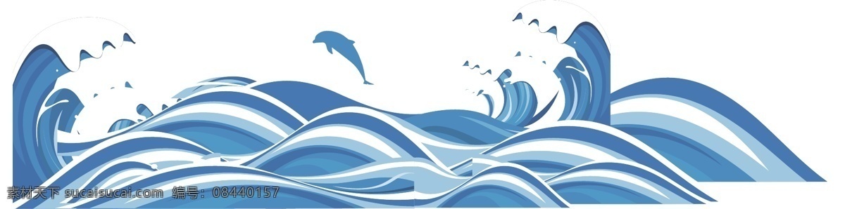 水 波纹 纹路 水波纹 矢量 水纹路 海豚 海浪