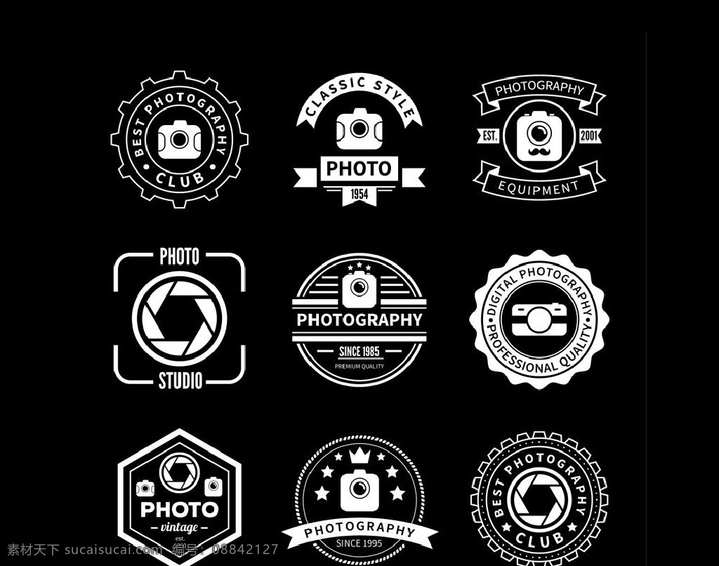 复古 相机 logo 相机logo 复古相机 标志图标 其他图标