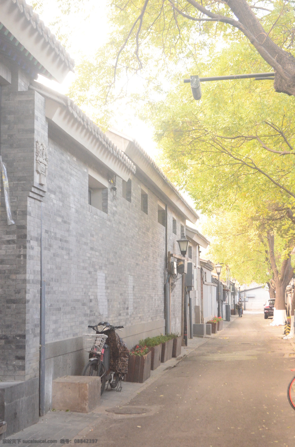 北京南锣鼓巷 南锣鼓巷 北京胡同 深秋 初冬 秋色 旅游摄影 国内旅游