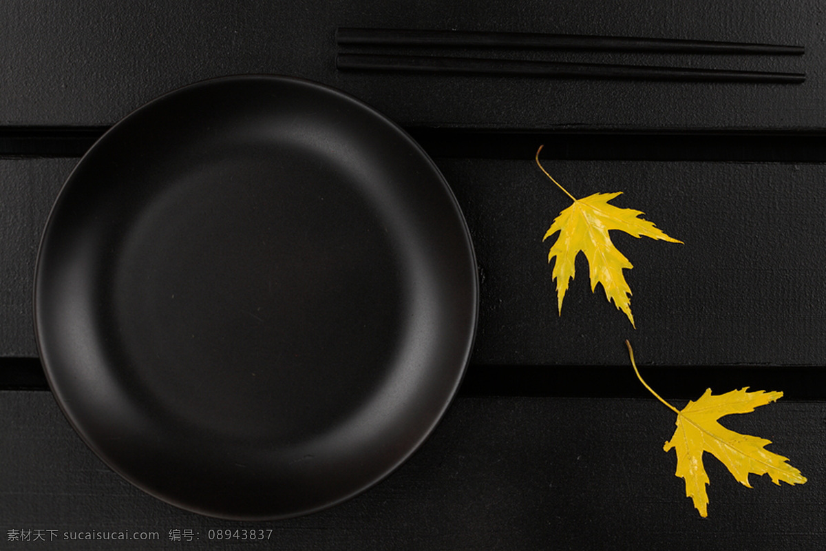 黄色 枫叶 平底锅 叶子 铁锅 炒锅 汤锅 锅 炊具 厨房用具 餐具厨具 餐饮美食