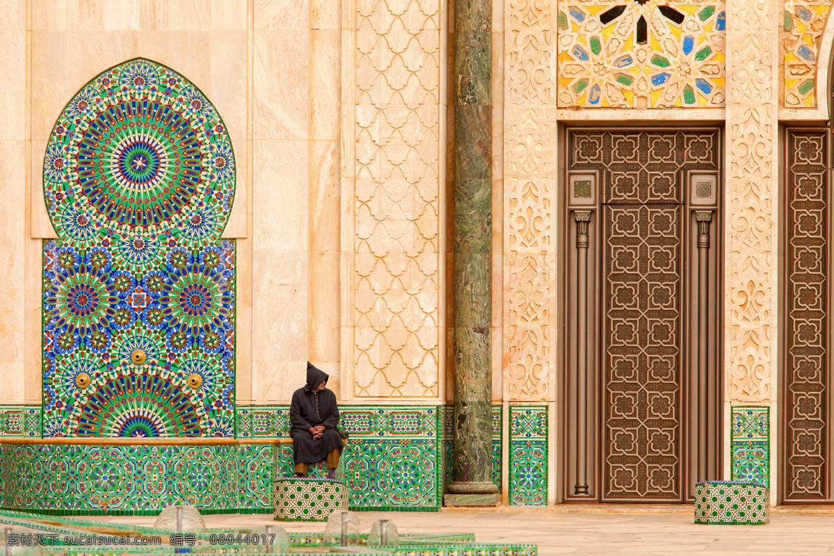 哈桑 二世 清真寺 风景 摩洛哥风光 美丽风景 旅游风光 风景摄影 美丽景色 城市风光 环境家居 白色