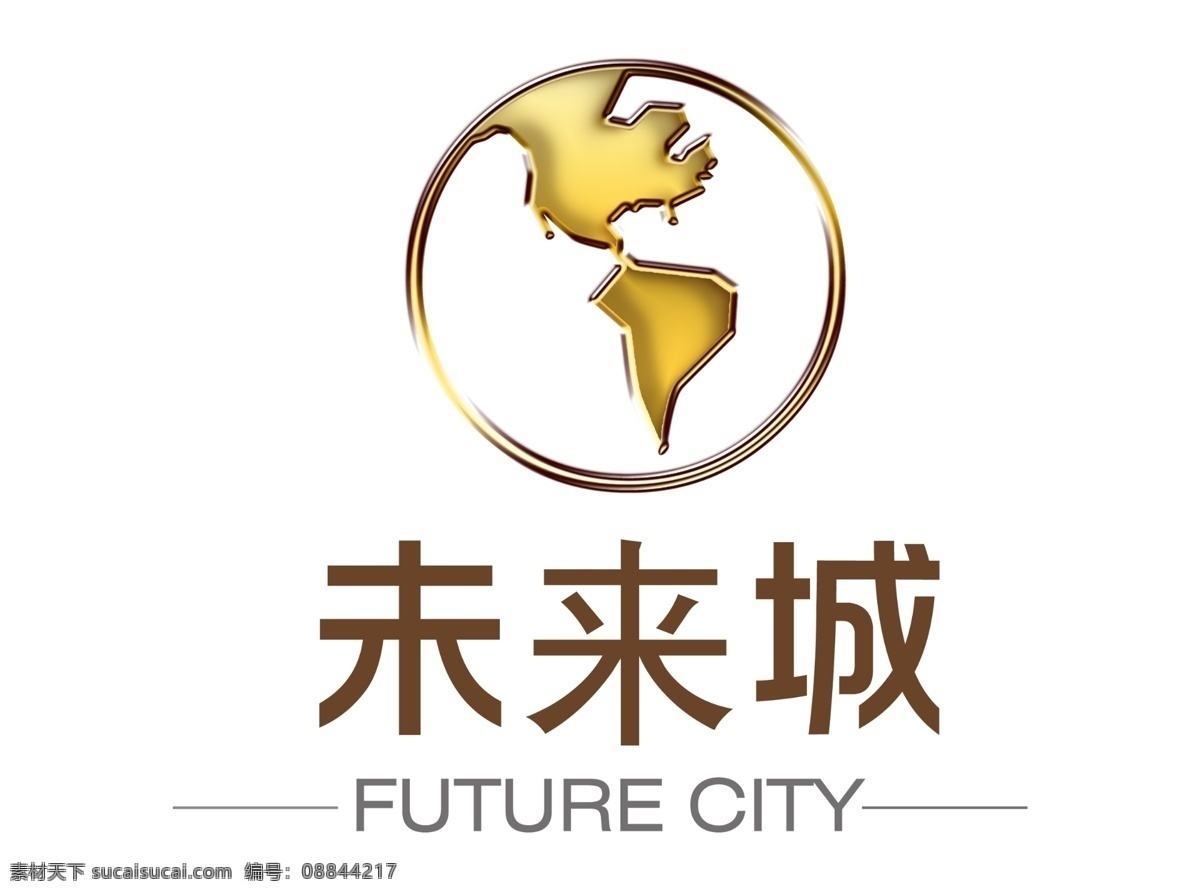 logo 标志设计 地球 房地产 广告设计模板 剪影 源文件 未来 城 标志 模板下载 未来城标志 未来城 psd源文件
