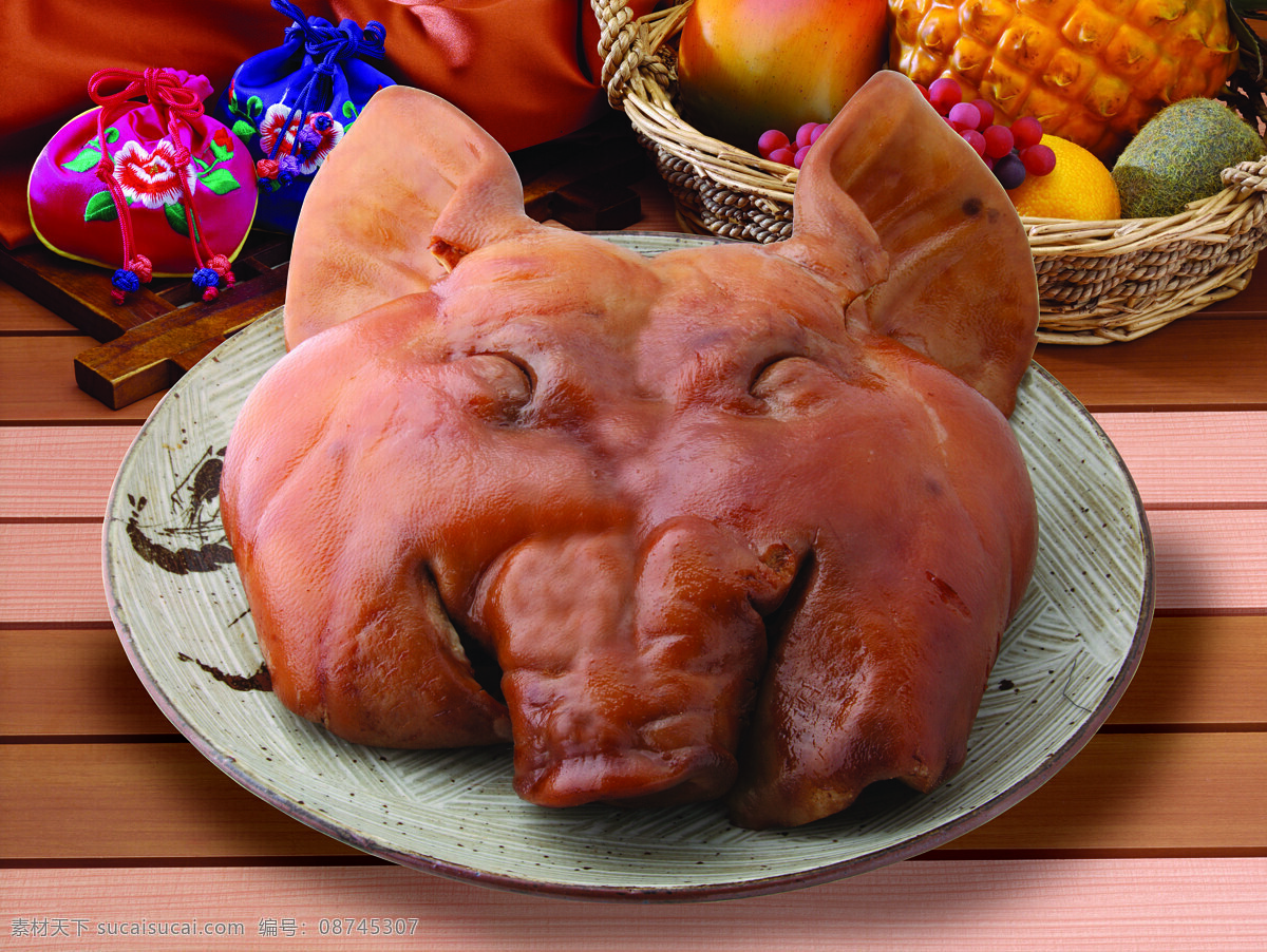 猪头肉 猪肉 卤猪头 江苏菜 美食 菜肴 酒店菜品 菜单 菜品 传统美食 餐饮美食