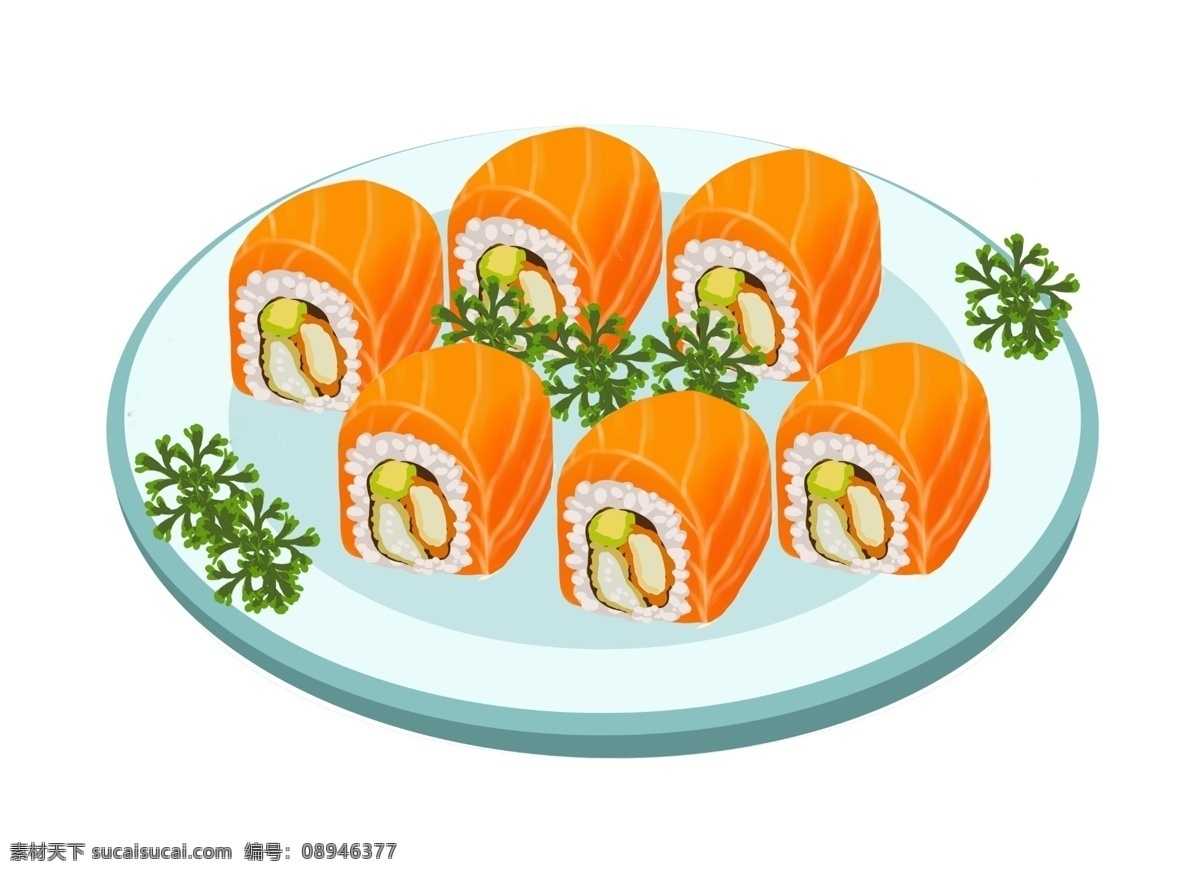 黄色 寿司 装饰 插画 黄色的寿司 营养寿司 漂亮的寿司 创意寿司 立体寿司 卡通寿司 寿司插画