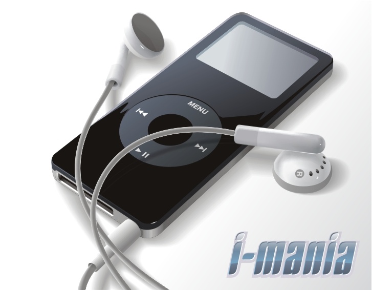 款 ipod 矢量 素材图片 mp3 产品 动感 其他矢量 矢量素材 矢量图库 数码 2款 音乐 现代科技