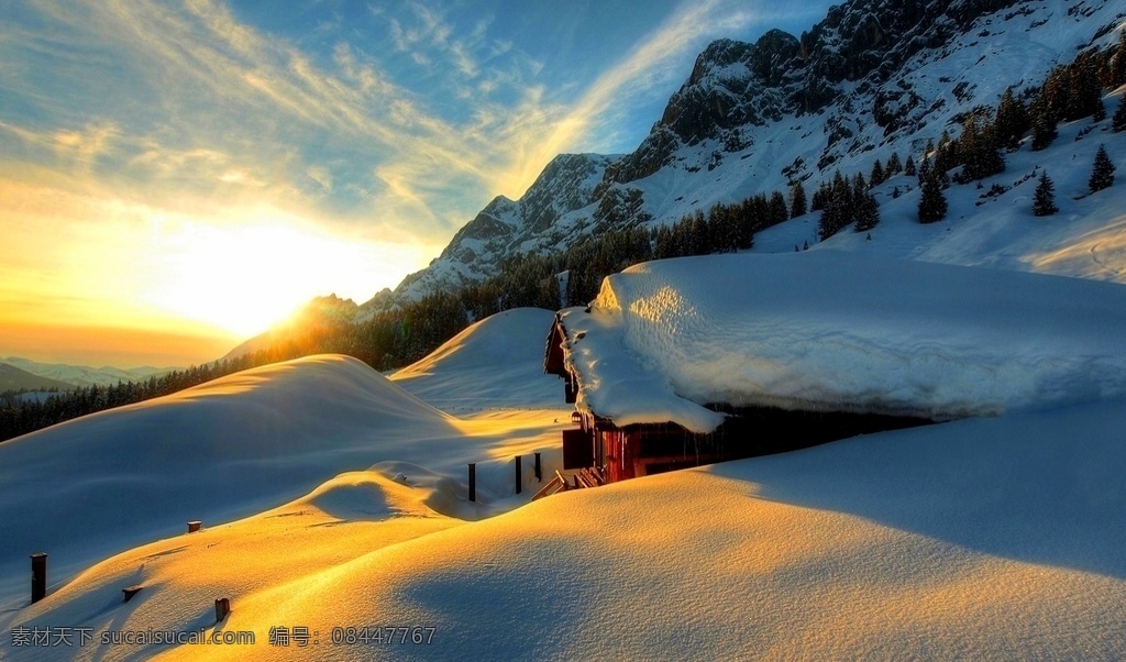 唯美背景 冬天 寒冬 下雪 雪景 背景唯美图片 雪山 风景 雪景素材 冬雪 唯美 雪