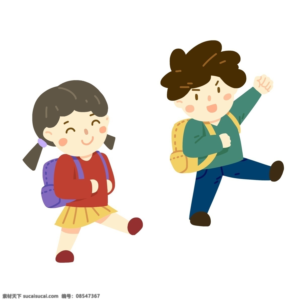 可爱 小学生 上学 学习 场景 开心 去 唱歌 放学 回家 画画 黑板 上 写字 孩子 阅读 小孩子