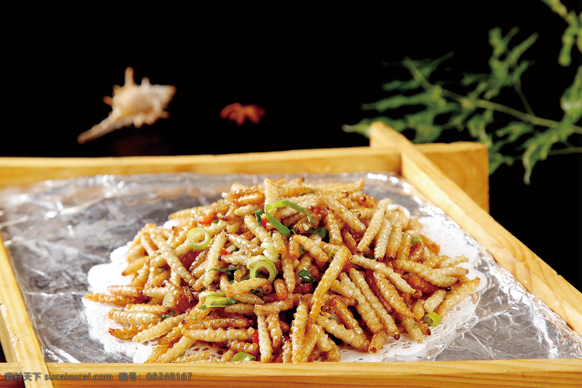 干炸竹虫 美食 传统美食 餐饮美食 高清菜谱用图