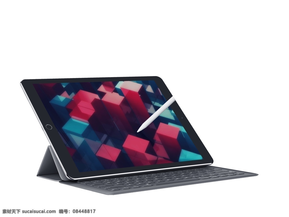 苹果 ipadpro 平板电脑 智能 键盘 样机 ipad pro ui设计 包装 包装设计 产品 电脑 电子产品 电子设备 模型 平板 平面设计