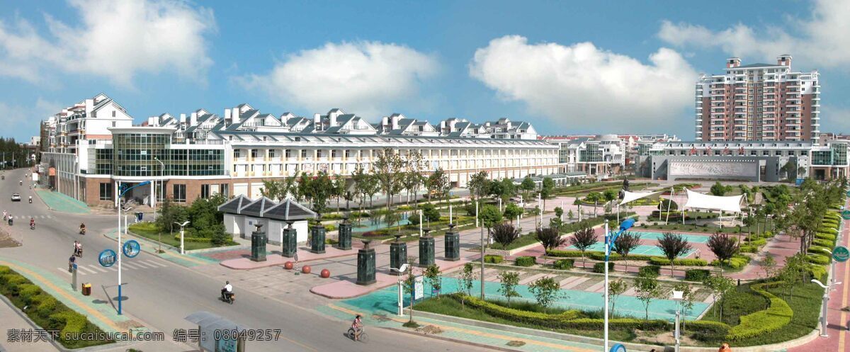 如皋安定广场 如皋 安定 广场 休闲 旅游摄影 人文景观 摄影图库