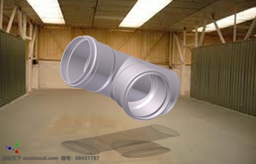 ht dn 连接 3d模型素材 建筑模型