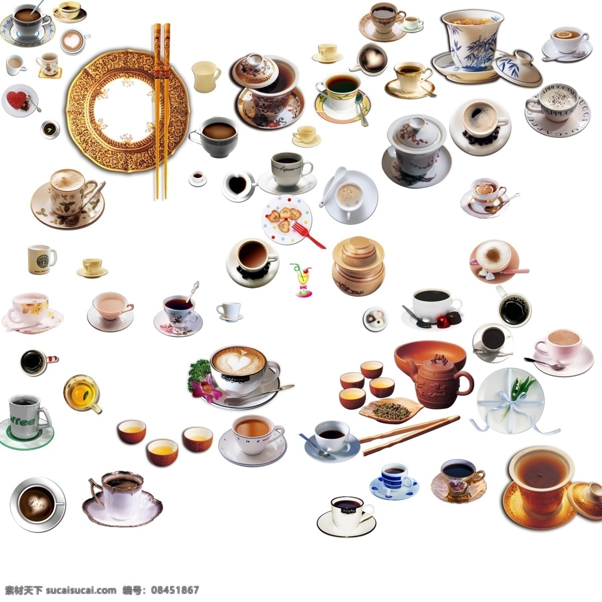 咖啡 餐具 茶具 咖啡杯 咖啡素材 psd源文件
