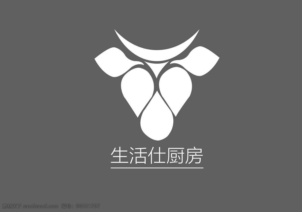 牛排厨房 牛排 厨房 logo 餐厅 牛肉